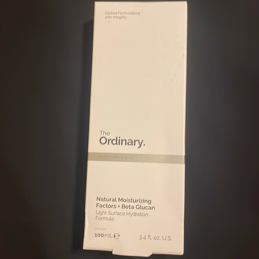 The Ordinary Natural Moisturizing Factors + Beta Glucan